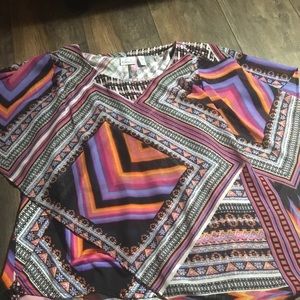 Multicolor Large Woman Shirt